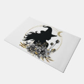 Moderne Halloween Hexe Fußmatte (Schrägansicht)