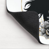 Moderne Halloween Hexe Mousepad (Ecke)