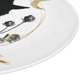 Moderne Halloween Hexe Schneidebrett (Ecke)
