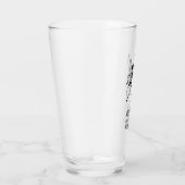 Moderne Halloween-Skelette Glas (Rechts)