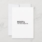 Moderne Hanbok-Frau Grußkarte Dankeskarte (Rückseite)