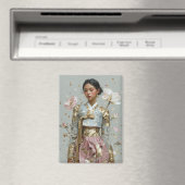 Moderne Hanbok-Kunst drucken Magnet (In Situ (Geschirrspüler))