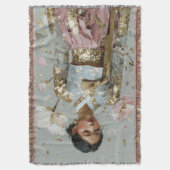 Moderne Hanbok-Kunstprint Decke (Vorderseite Vertikal)