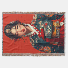 Moderne Hanbok-Porträtdecke Decke