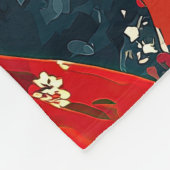 Moderne Hanbok-Porträtdecke Fleecedecke (Ecke)