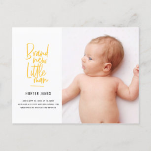 Moderne Hand gezeichnete Feiertagspostkarte