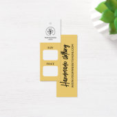 Moderne handgefertigte Kleidung Größe- & Preisschi (Schreibtisch)