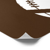 Moderne Handgemalte Fußball Art - 1 von 6 Poster (Ecke)