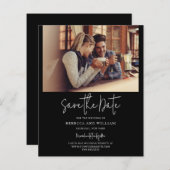 Moderne handgeschriebene Hochzeiten im Foto retten (Vorne/Hinten)