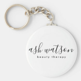 Moderne, handgeschriebene Kalligraphie Schlicht Schlüsselanhänger