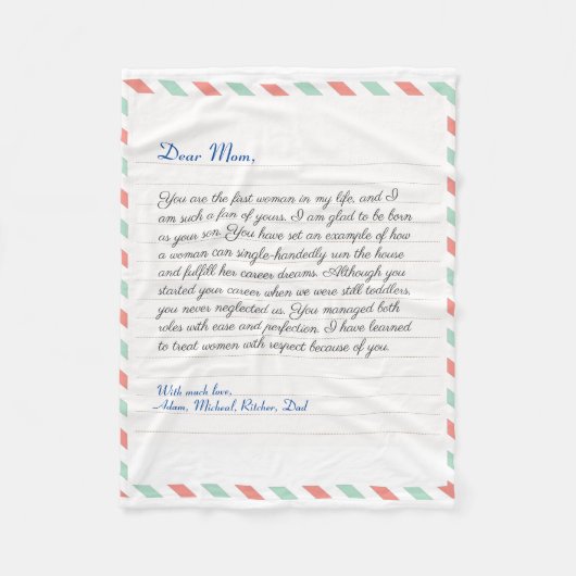 Moderne handgeschriebene Liebe für Notebooks Fleecedecke (Vorderseite)