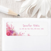 Moderne handgeschriebene Script Floral Watercolor- (Insitu)