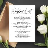 Moderne handgeschriebene Script-Hochzeitkarte Einladung