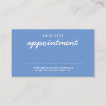 Moderne handgeschriebene, stilvolle Blue Erinnerun