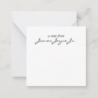 Moderne handgeschriebene, stilvolle Kalligraphie