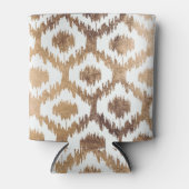 Moderne handgewachsene Kat-Muster Imitate Messingg Dosenkühler (Vorderseite)