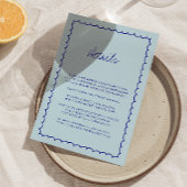 Moderne handGezeichnet Hochzeitskarte Begleitkarte