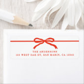 Moderne handGezeichnet Weihnachtsfeiertage in Red (Insitu)