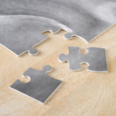 Moderne handgezeichnete, männlich-nude abstrakte M Puzzle (Seite)