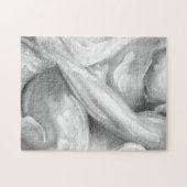 Moderne handgezeichnete, männlich-nude abstrakte M Puzzle (Horizontal)