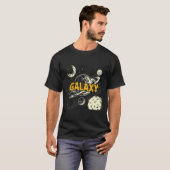 Moderne Handgezeichnete Universum Galaxy Planet Mo T-Shirt (Vorne ganz)