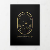 Moderne Handmassage, Wellness Broschüre (Cover)