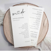 Moderne Handschrift Einfaches Herz machen wir Hoch Programm