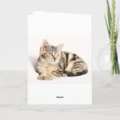 Moderne Handschrift Foto Hochzeit Danke Karte (Rückseite)