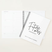 Moderne Handschrift Future Mrs. Hochzeit Planer (Anzeige)