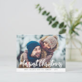 Moderne Handschrift Postkarte (Stehend Vorderseite)