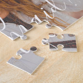 Moderne Handschrift wird meine Bridesmaid sein Puzzle (Seite)