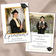 Moderne handschriftliche Schrift 2 Foto-Abschluss