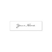 Moderne handschriftliche Unterschrift stilvolles S Permastempel (Design)