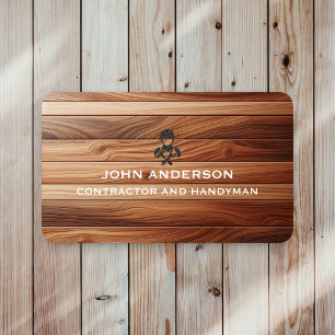 Moderne Handwerker-Vertragshandwerker-Renovierung Visitenkarte