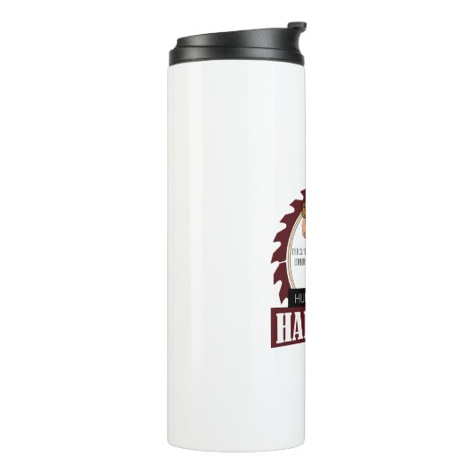 Moderne Handyman Maintenance Contractor Tools Thermosbecher (Nach links gedreht)