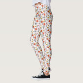 Moderne Handzeichnung - Tulips Leggings (Links)