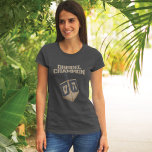 Moderne Hanukkah Funny Dreidel Champion Mama T-Shirt<br><div class="desc">Feiern Sie Hanukkah mit Stolz und Spaß während der Ansammlung mit der ganzen Familie. Dieses Festivalgrafik-Design ist ein perfektes Geschenk für die Ferien. Ob für Ihren Nachbar,  Familie,  Ehemann,  Onkel oder Freund</div>