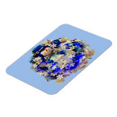 Moderne Hanukkah Star von David Snowman Wreath Magnet (Linke Seite)