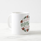 Moderne Happy Mother Day Classic Tasse (Vorderseite Links)