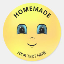 Moderne Happy Sun Face Homemade