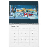 Moderne Häuser des Mittelalters Kalender (Jan 2027)