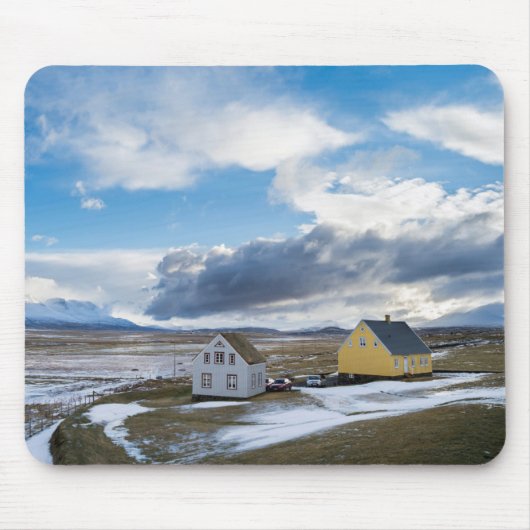 Moderne Häuser Mousepad (Vorne)