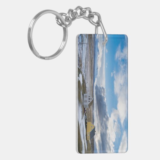 Moderne Häuser Schlüsselanhänger (Vorderseite links)