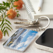 Moderne Häuser Schlüsselanhänger (Vorderseite rechts)