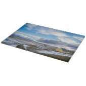 Moderne Häuser Schneidebrett (Ecke)