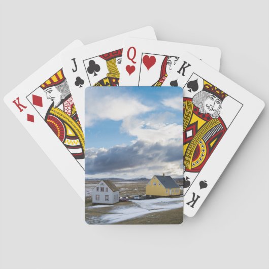 Moderne Häuser Spielkarten (Rückseite)