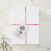 Moderne, hausgemachte Mais mit Cob-Ikone Geschenkanhänger (Mit Garn)