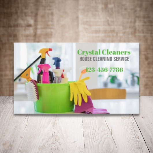 Moderne Haushaltshilfe Visitenkarte