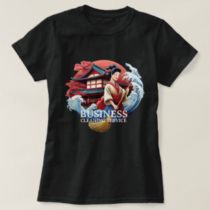 Moderne Hausreinigung Haushälterin Service Hausrei T-Shirt