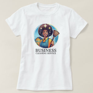 Moderne Hausreinigung Haushälterin Service Hausrei T-Shirt
